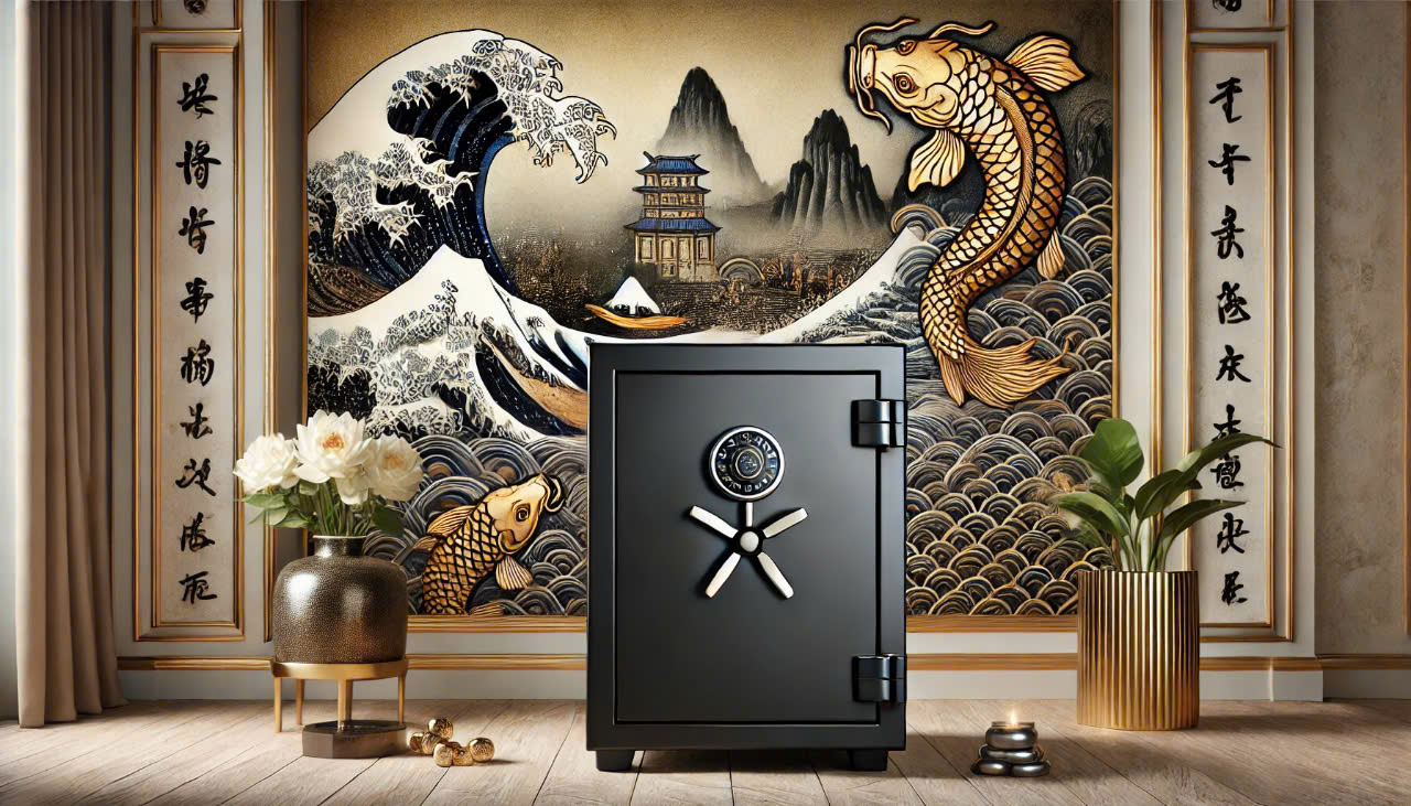 Két sắt khóa vân tay