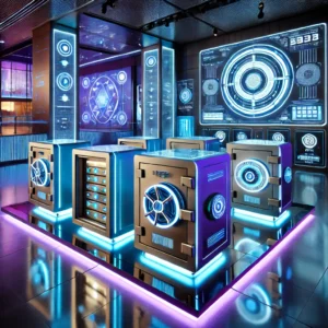 triển lãm két sắt phong cách Cyberpunk 2