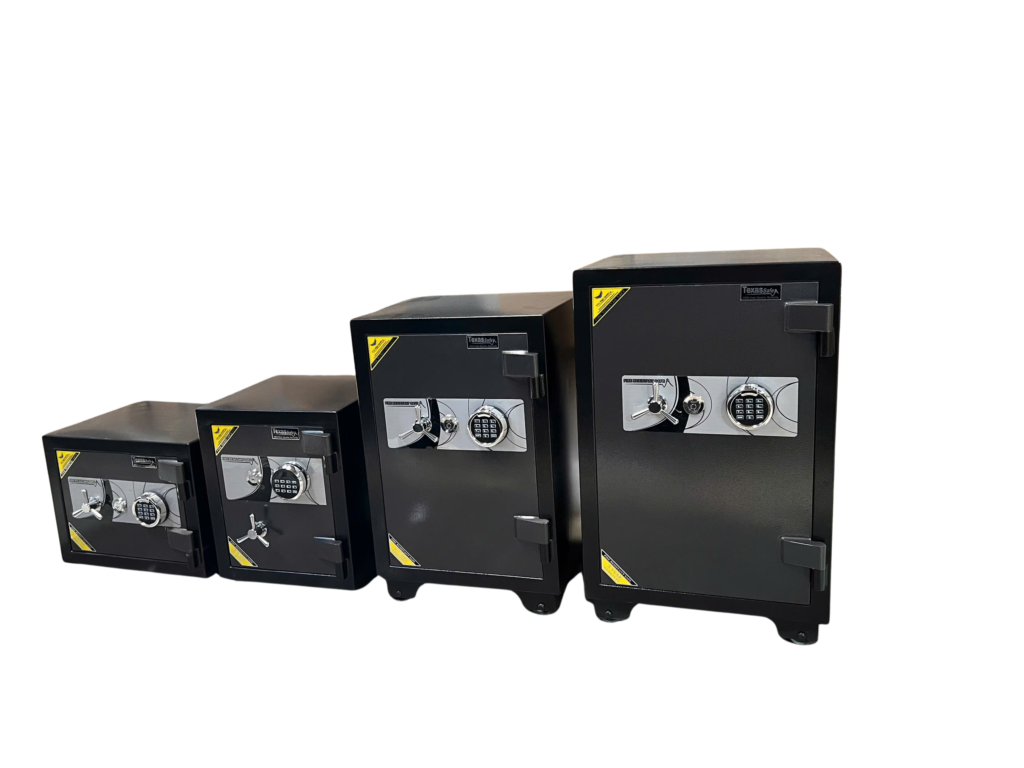 4 chiếc két sắt mẫu